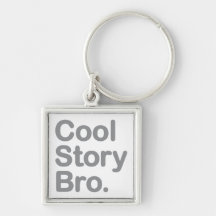 Histoire fraîche Bro. Keychain Porte-clefs