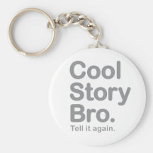 Histoire fraîche Bro. Keychain Porte-clefs