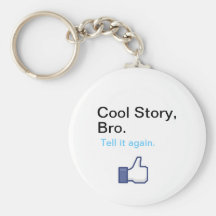 Histoire fraîche Bro Keychain Porte-clés
