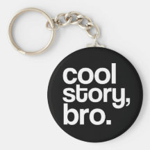 histoire fraîche, bro. keychain porte-clés