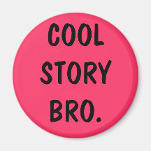 histoire fraîche bro. magnets pour réfrigérateur