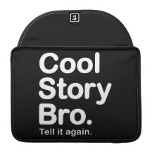 Histoire fraîche Bro. Pro douille d'aileron de Ric Poche Pour Macbook