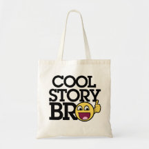 Histoire fraîche Bro Sac En Toile