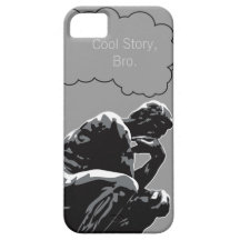 Histoire fraîche, cas drôle de l'iPhone 5 de pense Coques iPhone 5 Case-Mate