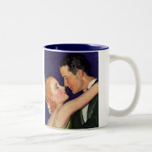 Histoires d'amour vintages, Hollywood romantique Mug