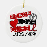 HIV de SIDA de traitement d'amour de paix Ornement