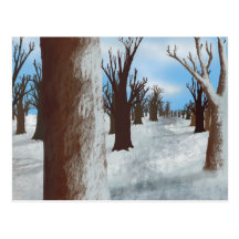 Hiver Carte Postale