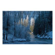 Hiver de Creekside Art Photographique