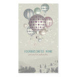 Hiver Dreamflight (temps de Noël) Cartes De Visite Professionnelles