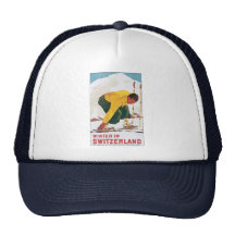 Hiver en Suisse Casquettes De Camionneur