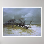 Hiver, île d'Okaloosa Posters