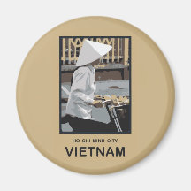 Ho Chi Minh Ville Vietnam Aimant