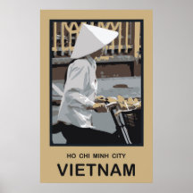Ho Chi Minh Ville Vietnam Posters