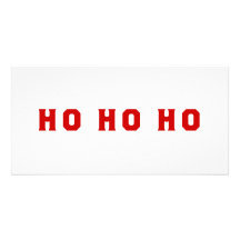 HO HO HO CARTES AVEC PHOTO