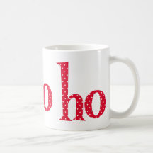 Ho Ho Ho tasse de Père Noël