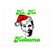Ho, Ho, Obama Carte Postale