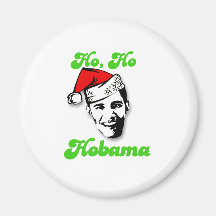 Ho, Ho, Obama Magnets Pour Réfrigérateur