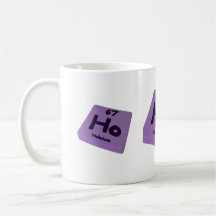 Ho holmium tasse à café
