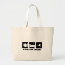 Hockey drôle sac en toile