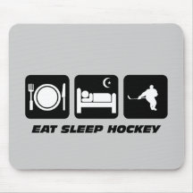 Hockey drôle tapis de souris