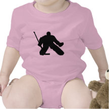 Hockey - gardien de but barboteuse