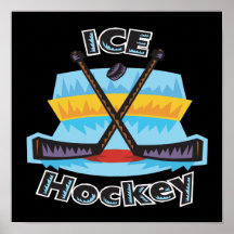 Hockey sur glace affiches