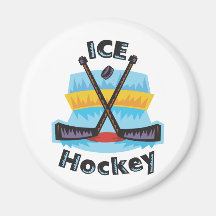 Hockey sur glace aimant