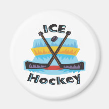 Hockey sur glace magnets