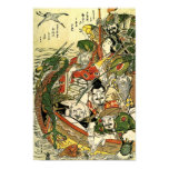 Hokusai sept dieux de 葛飾北斎 de bonne chance posters