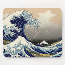 hokusai tapis de souris