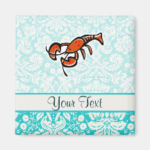 Homard ; Mignon Aimant Pour Réfrigérateur