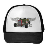 Hommage de deux du tigre 32 de vol casquette de camionneur