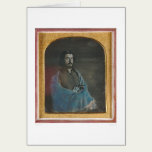 Homme avec le manteau bleu et revolver (40455) cartes