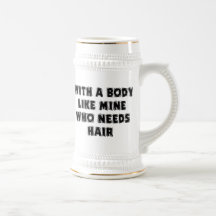 Homme chauve de fête des pères drôle tasse