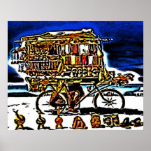 HOMME CUBAIN DE PLAGE POSTERS