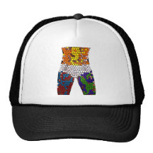 Homme dans les sous-vêtements casquette