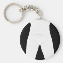 Homme dans les sous-vêtements Keychain Porte-clefs