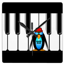 homme de bleus de pingouin