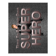 Homme de super héros de PIÈCE EN T Invitations Personnalisées