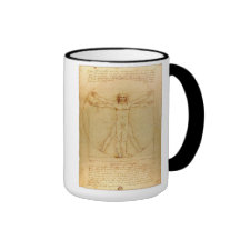 Homme de Vitruvian Tasse