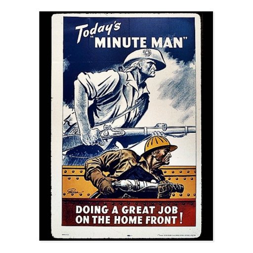 Homme minuscule d'aujourd'hui carte postale