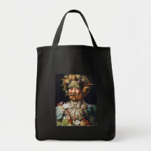 Homme végétal de Giuseppe Arcimboldo (Vertumnus) Sacs Fourre-tout