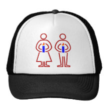 Hommes bougies humans candles casquette