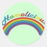 Homolicious Autocollant Rond