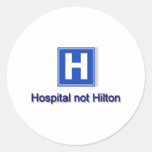 Hôpital Autocollants