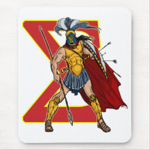 HOPLITES SPARTIATES TAPIS DE SOURIS