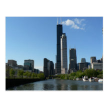 Horizon de Chicago Carte Postale