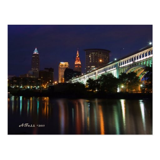 Horizon de Cleveland de carte postale