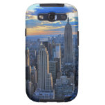 Horizon de la fin de l'après-midi NYC comme approc Coque Samsung Galaxy S3