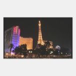 Horizon de Las Vegas Autocollants Rectangulaires